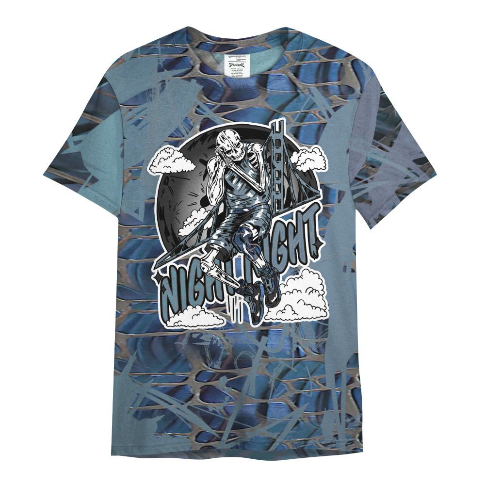 Shirt To Match Air Foamposite Kazuya Mishima - Seeya Skeleton Messyz All Over Print