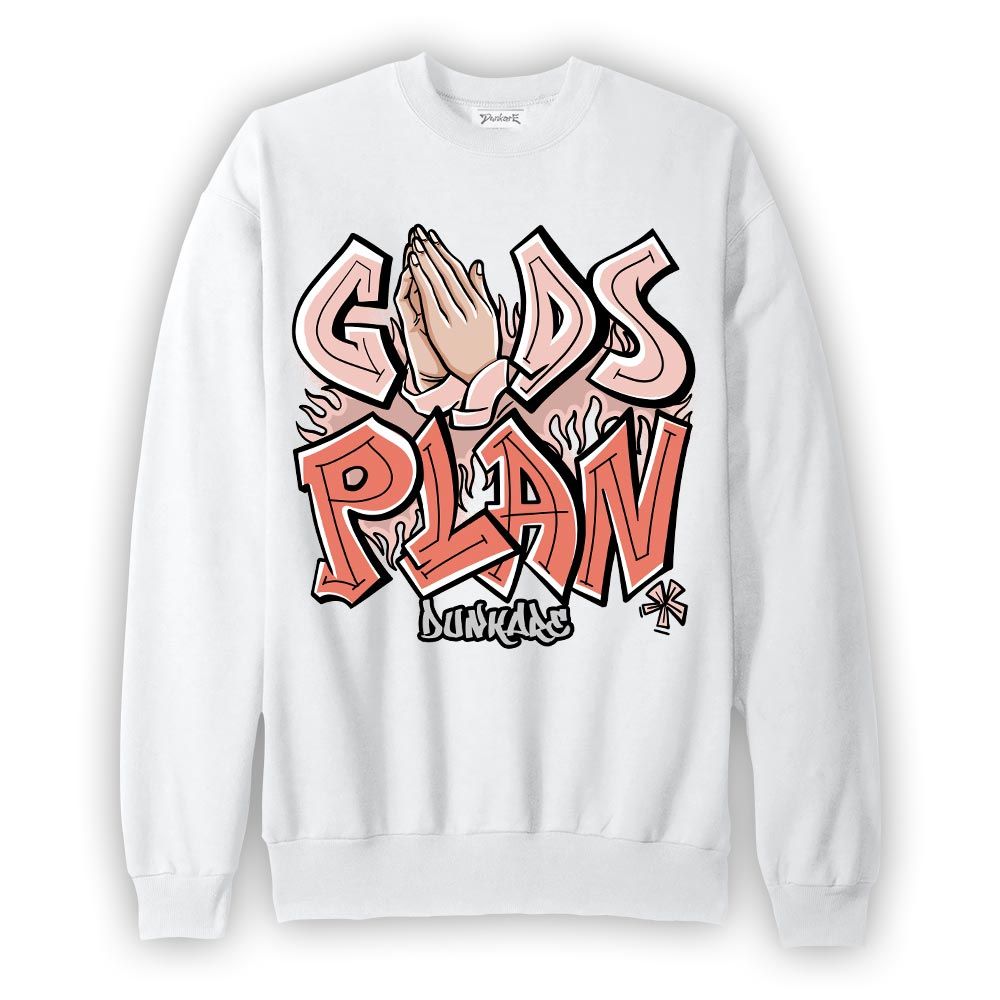Sweatshirt To match Legend Pink 11s Sweatshirt - Gods Plan Graffiti Graphic