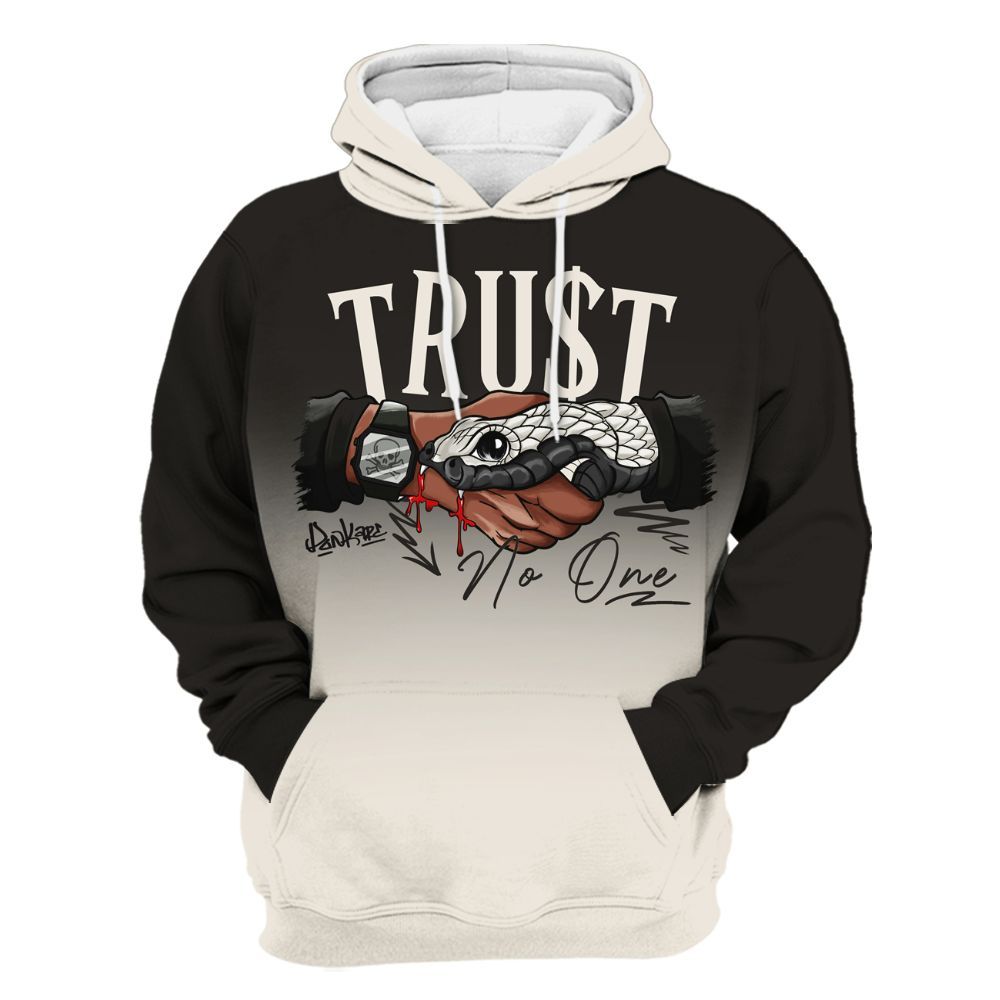 Hoodie To Match Air Max Plus Moonlight Swarovski - Snake Trust No One Drip All Over Print