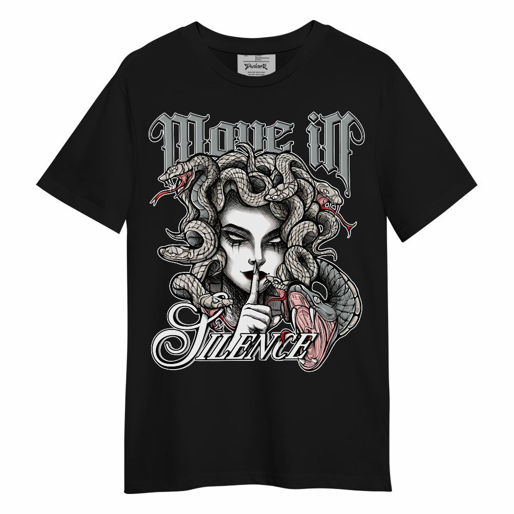 Shirt To Match Retro Pure Money 3s - Girl Move In Silence Graphic