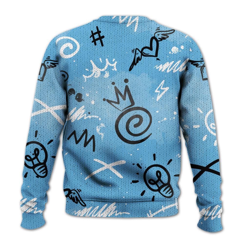 Knitted Sweater To Match Melo 12s - Drip Been Di2ferent