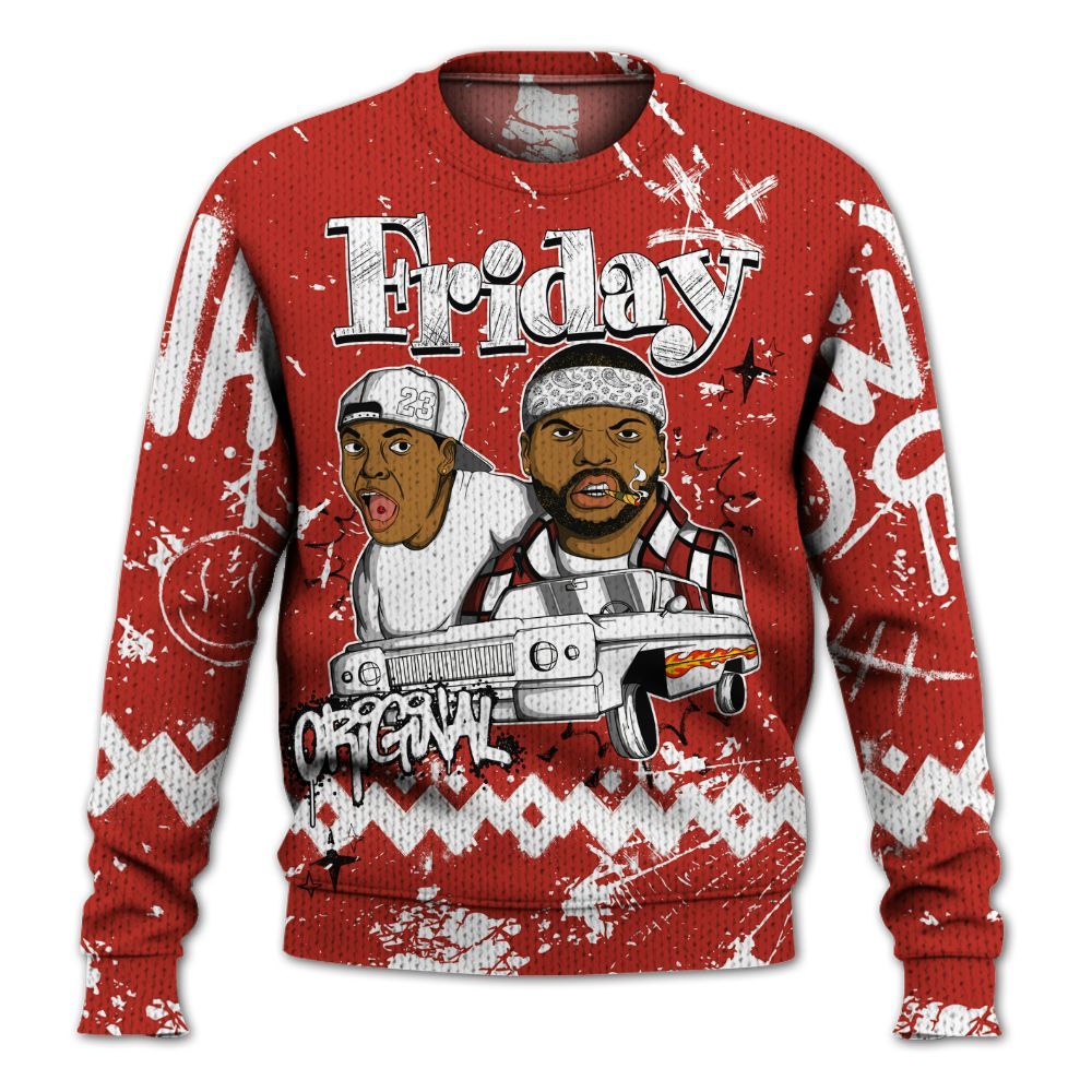 Knitted Sweater To Match Dunk Low St. Johns - Friday Sneaker Crayon