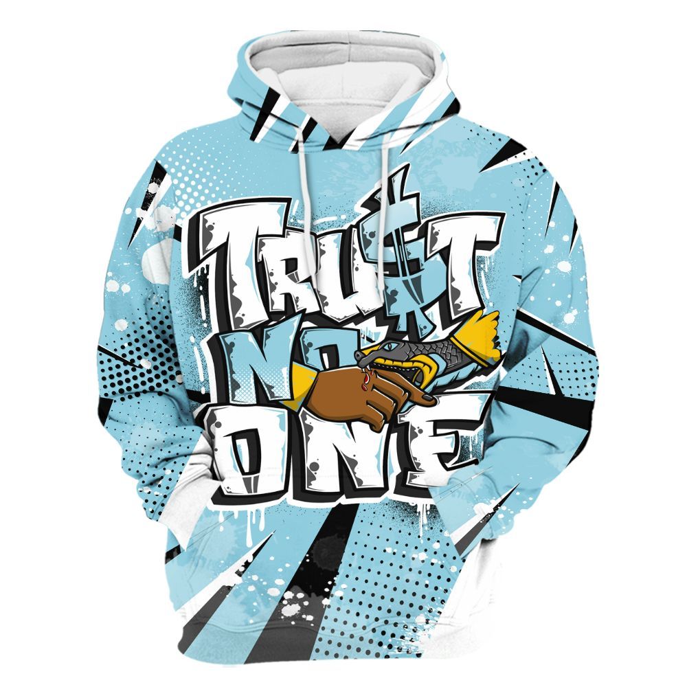 Hoodie To Match Dunk High Homer Simpson - Poly Trust No One Dripping All Over Print