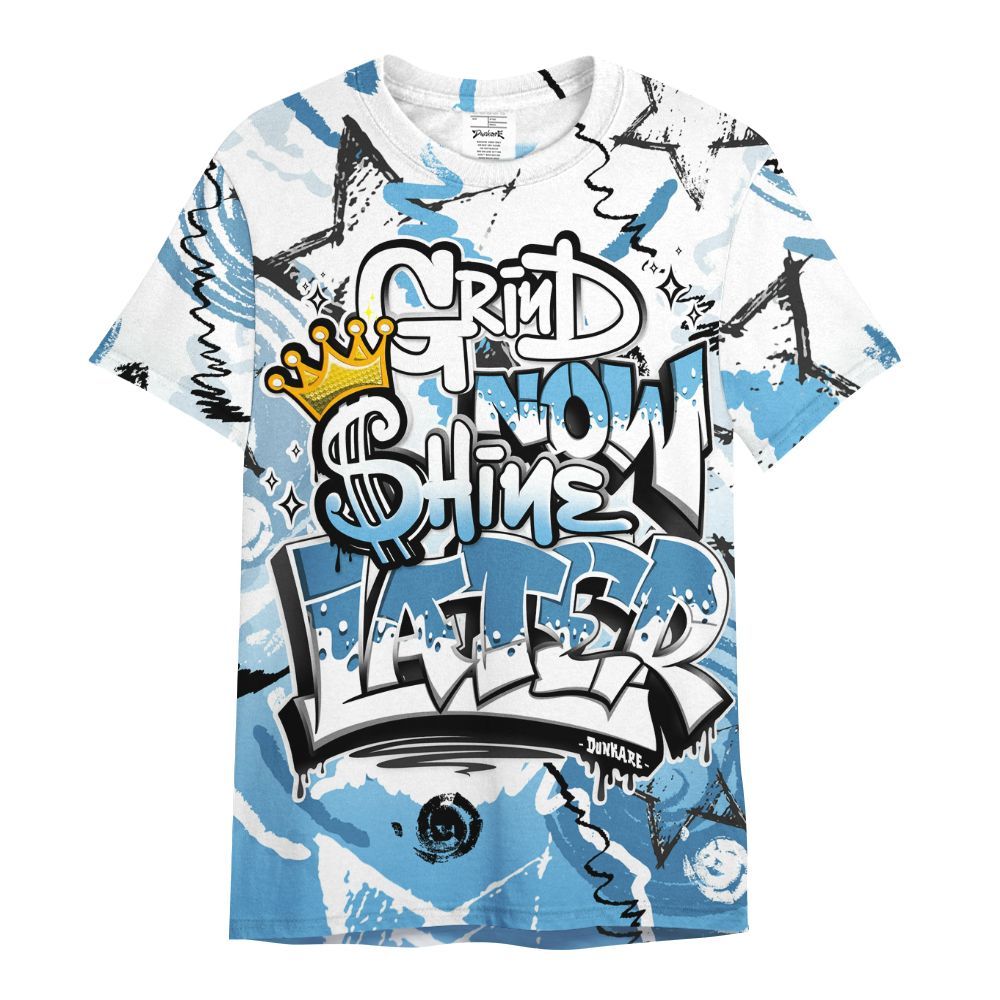 Shirt To Match Melo 12s - Grind Shine Later Drip All Over Print