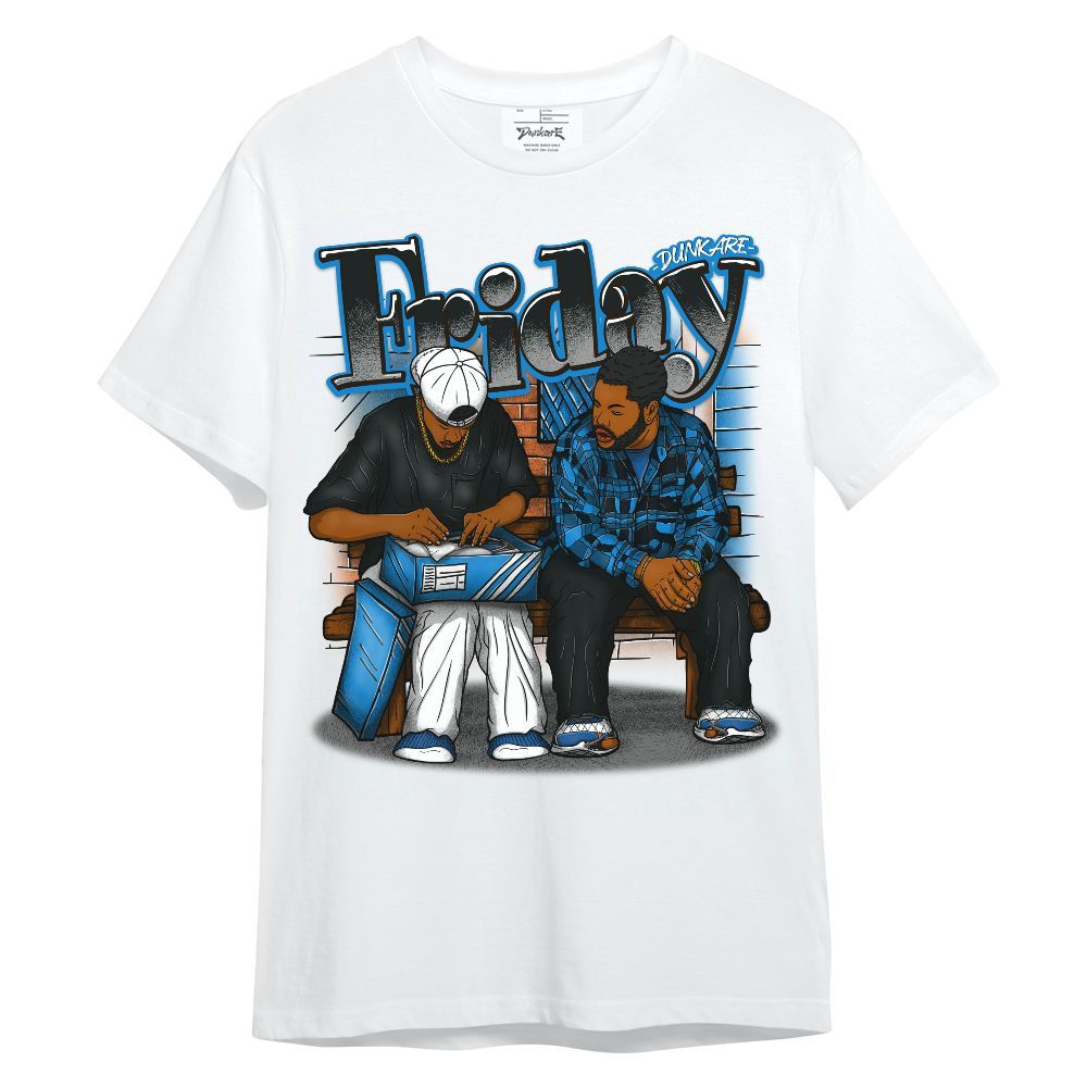 Shirt To Match High OG FragmentxULA White Black 1s - Friday Movie 90s TV Graphic