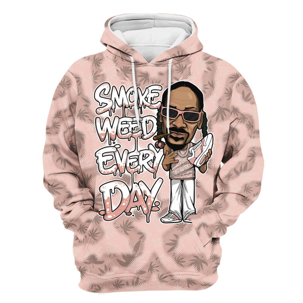 Hoodie To Match Low Legend Pink 11s - Smoking Every Day Graphic Weeding Art All Over Print