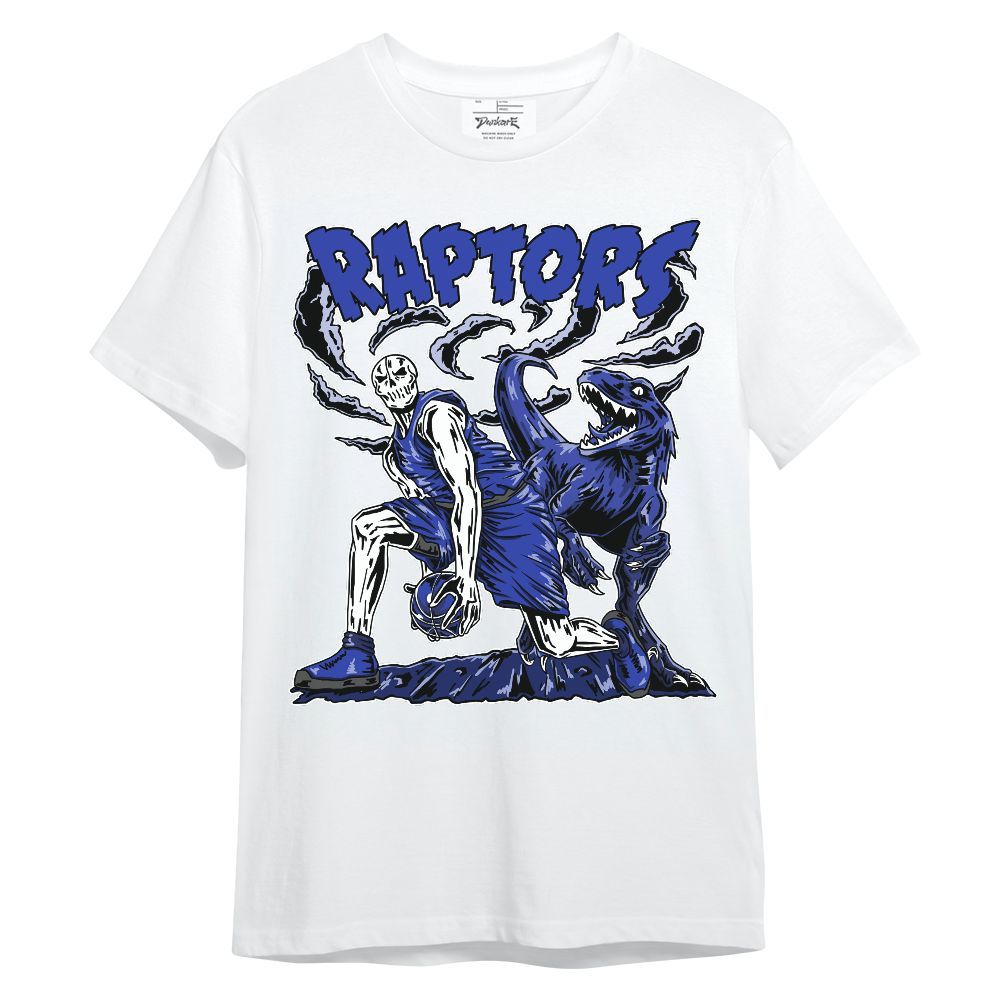 Shirt To Match Air Max Plus Black Racer Blue - Raptors Skeleton Unisex Shirt