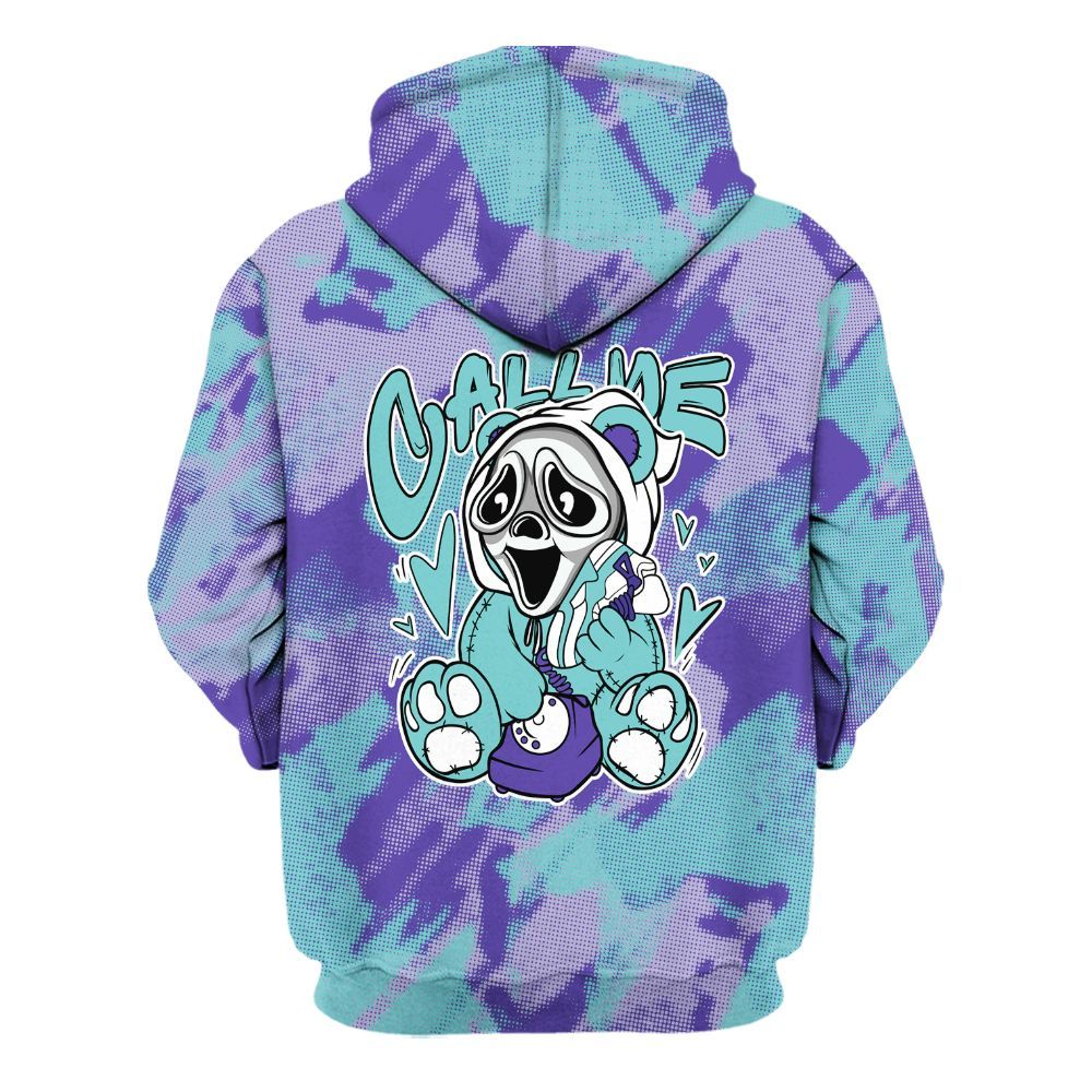 Hoodie To Match Low Hornets 1s - Call Me Bear Abstract Halftone All Over Print