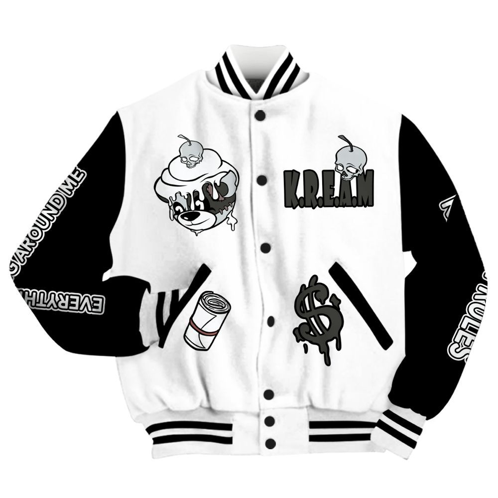 Varsity Jacket To Match Kobe 9 Elite Protro Halo - Loot Bear All Over Print