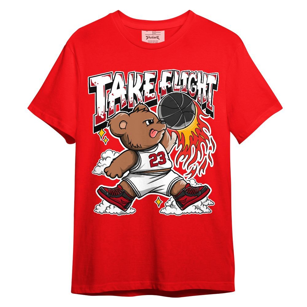 Shirt To Match Bred Velvet 11s - Number 23 Basketball Bear Unisex Shirt