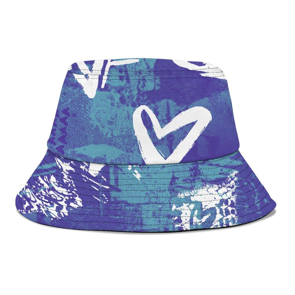 Bucket Hat To Match Low Hornets 1s - Sincere Fondness Bear Graphic