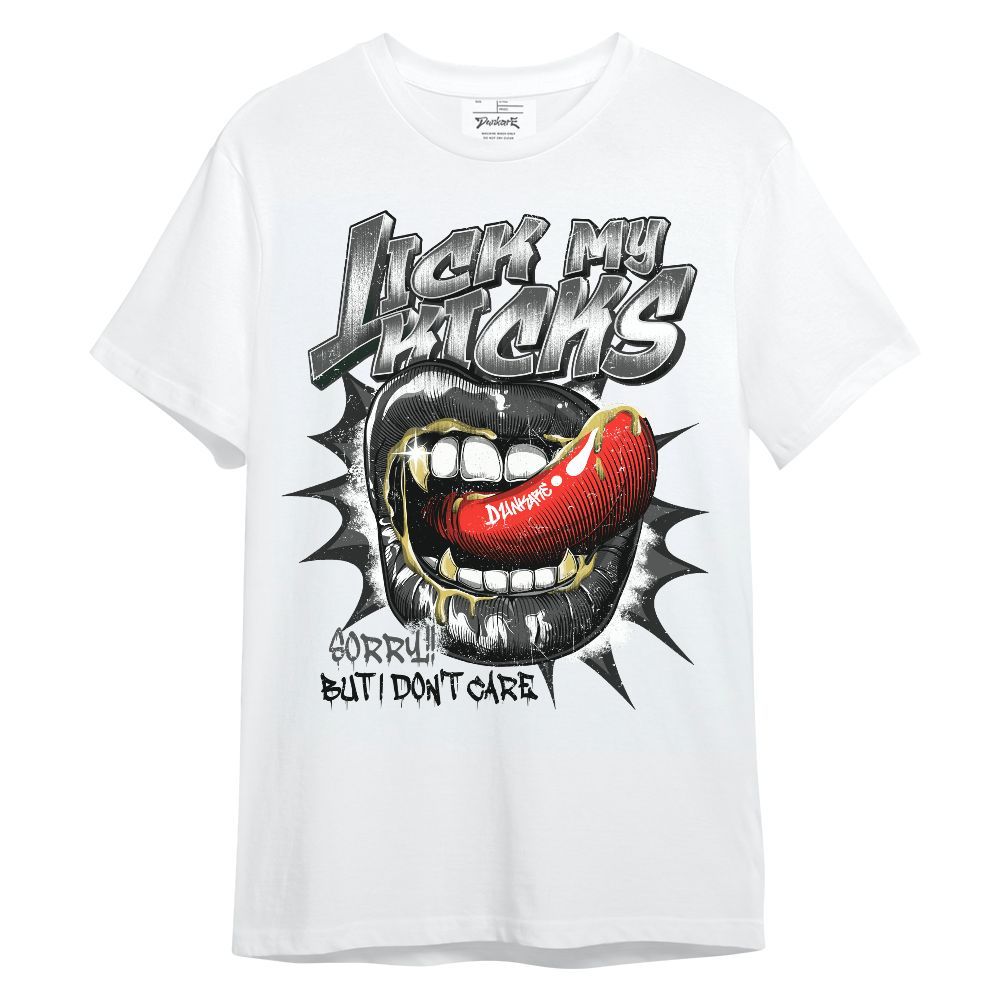 Shirt To Match White Thunder 4s - Lick My Kicks Lips Unisex Shirt