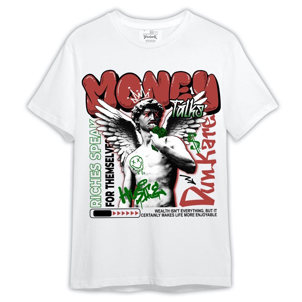 Shirt To Match Dune Red 13s - Graffiti Money Talk Graphic Shirt Outfit