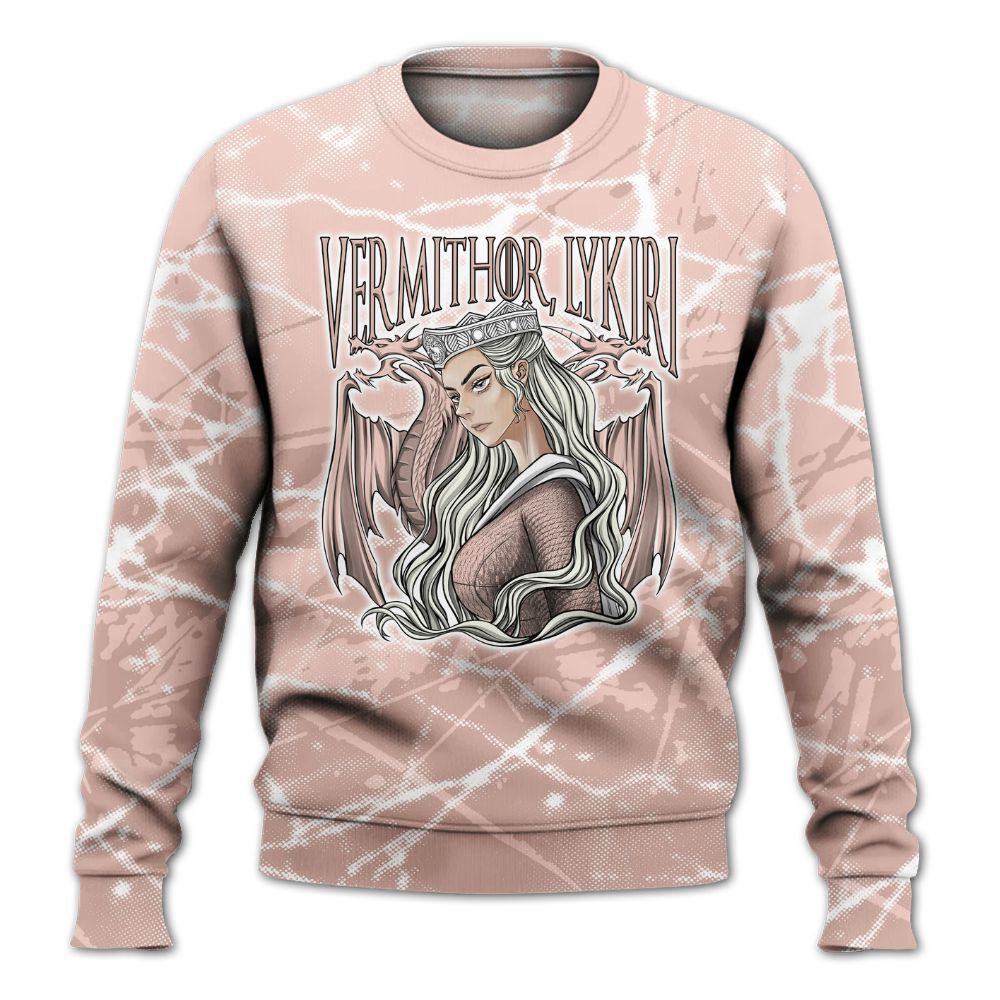Sweatshirt To Match Low Legend Pink 11s - Dragon's Mom! Profound All Over Print