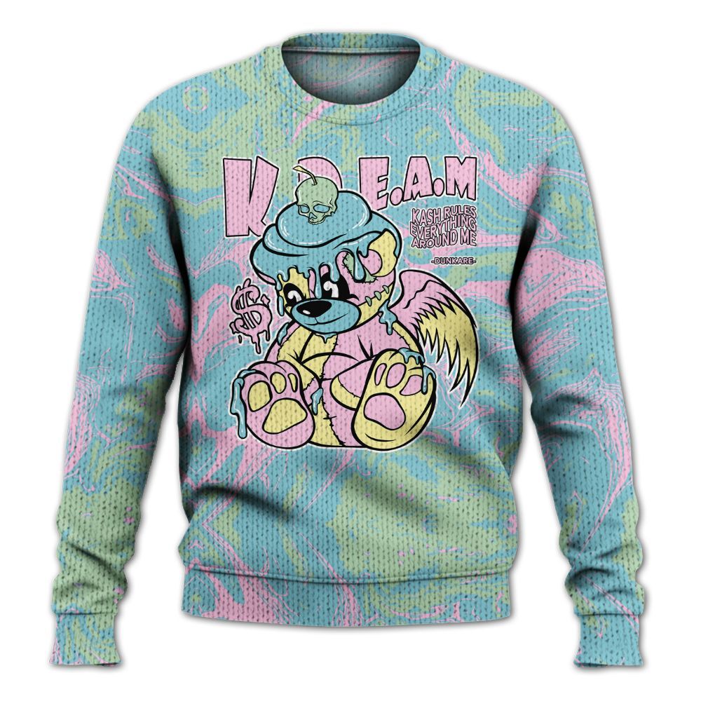 Knitted Sweater To Match SB Dunk Low Visty - Loot Bear Liquid
