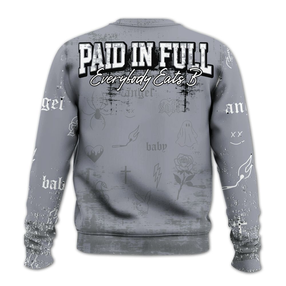Sweatshirt To Match Kobe 9 Elite Low Beethoven - Paid In Full Money All Over Print