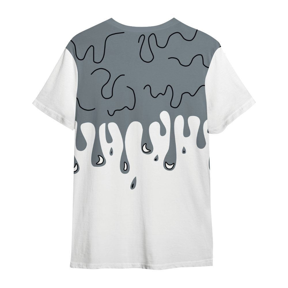 Shirt To Match Wolf Grey 13s - Snake Trust No One Drip All Over Print