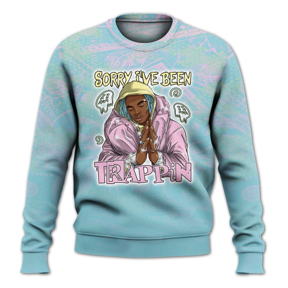 Sweatshirt To Match SB Dunk Low Visty - Trappin' Banknote All Over Print