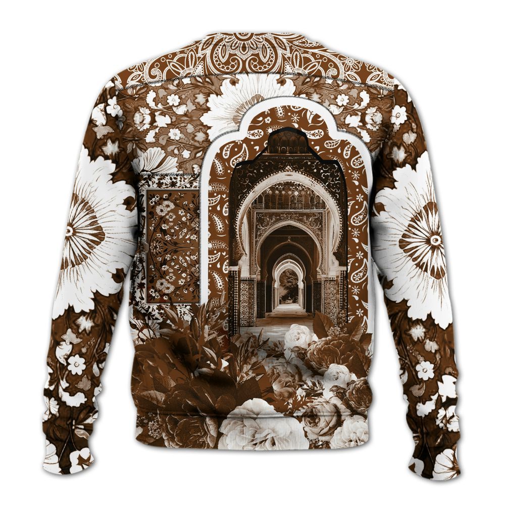Sweatshirt To Match Archaeo Brown 5s - Angel Money Bag All Over Print