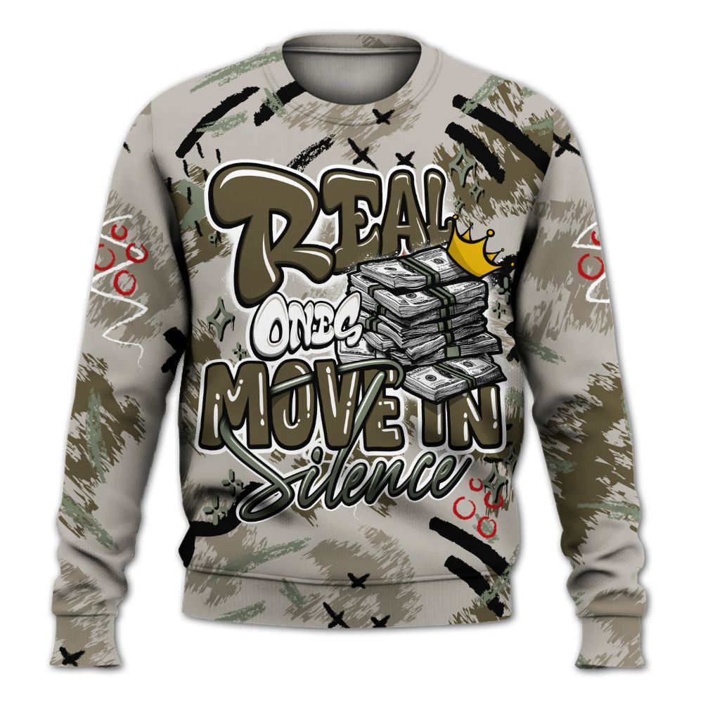 Sweatshirt To Match Dunk Low Year Of The Snake - Real Ones Move In Streetwear All Over Print