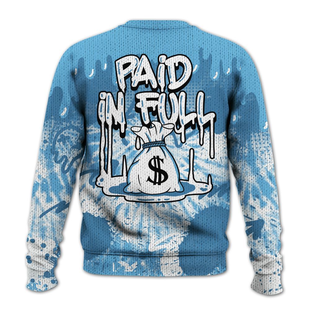Sweater To Match Melo 12s - Drip Paid Full Bear Graphic