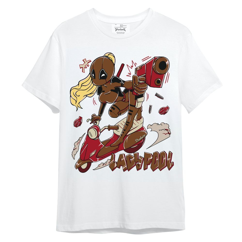 Shirt To Match Archaeo Brown 5s - Lady Pool Cartoon Unisex Shirt