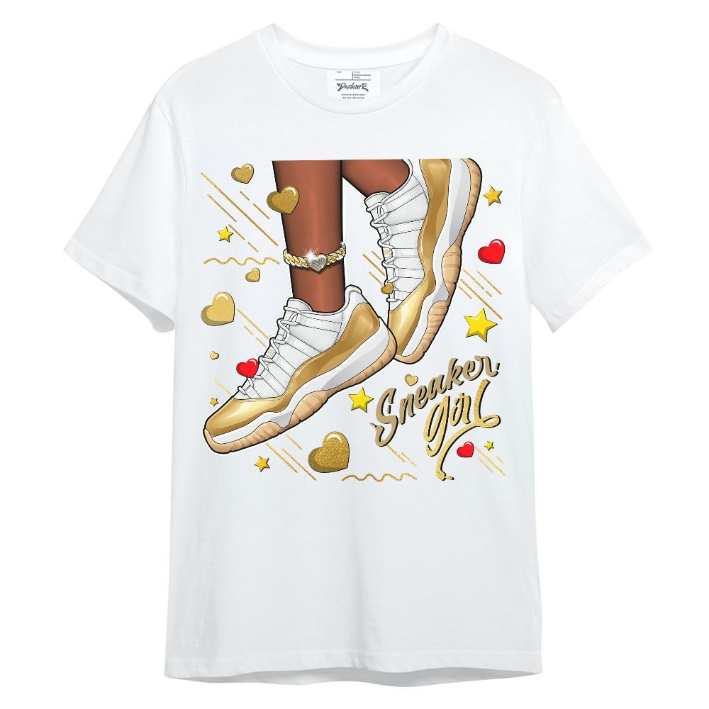 Shirt To Match Mother’s Day 11s - SNEAKER Girl Heart Flying Graphic
