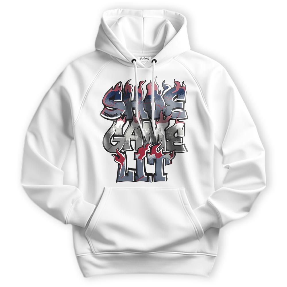 Sweatshirt To Match Retro Olympic 6s Hoodie - Shoe Game Lit Graphic Hoodie Unisex
