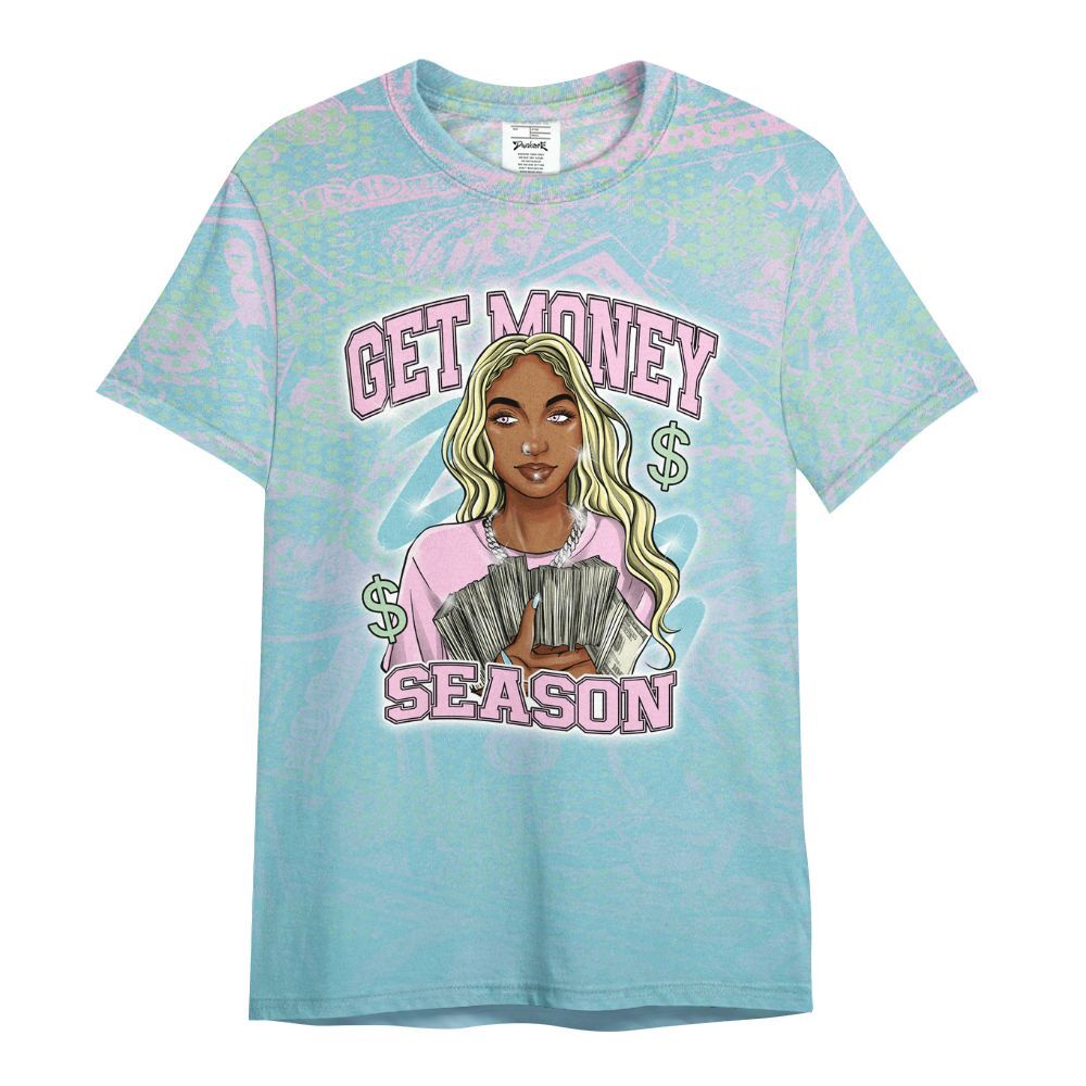 Shirt To Match SB Dunk Low Visty - Get Moneys Season Banknote All Over Print