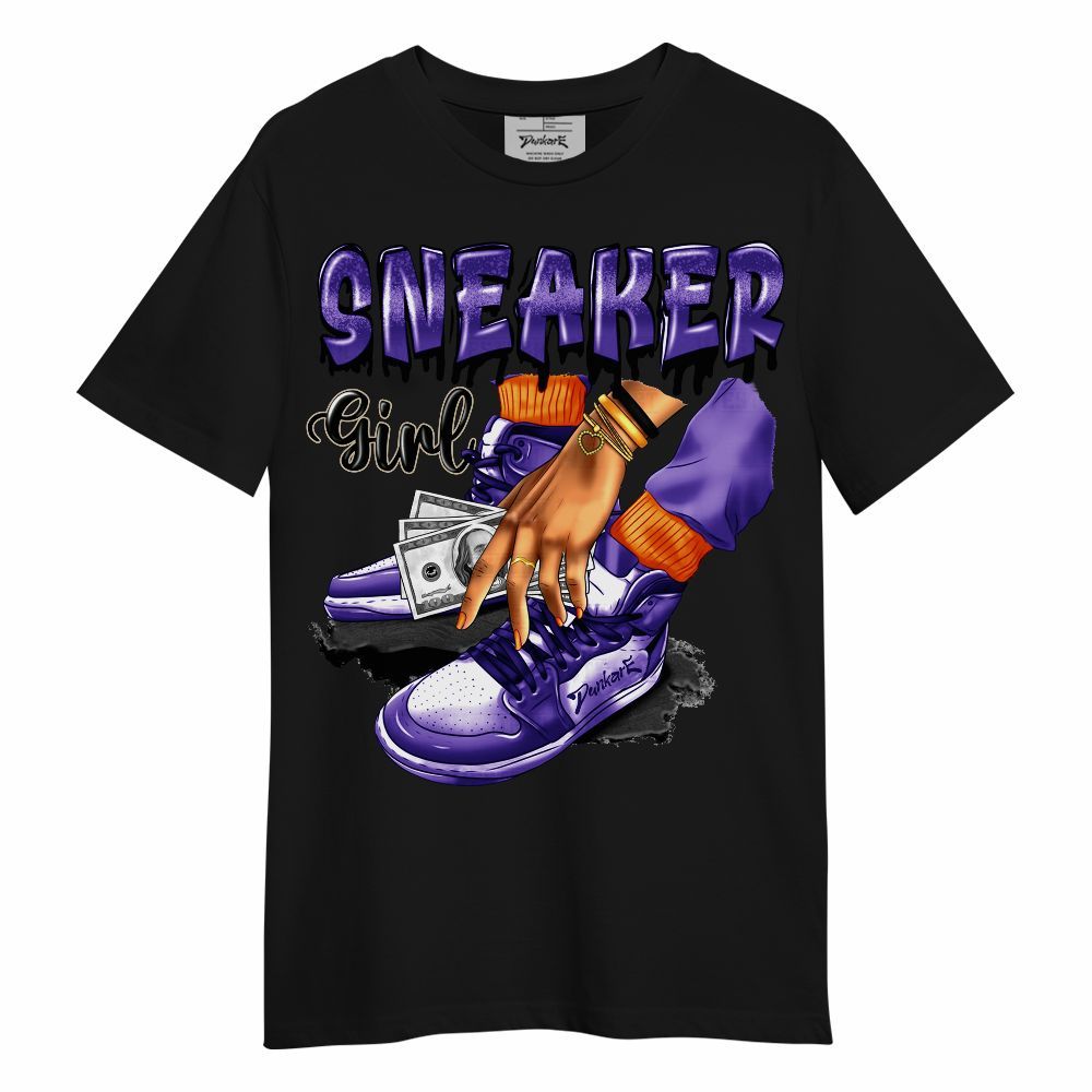 Shirt To Match Air Max Waffle SP Voltage Purple - SNEAKER Girl Money Drip Unisex Shirt