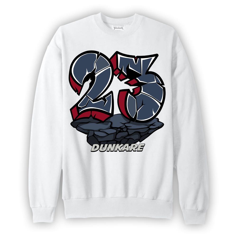 Sweatshirt To match Retro Olympic 6s Sweatshirt - Cracked 23 Graffiti Graphic