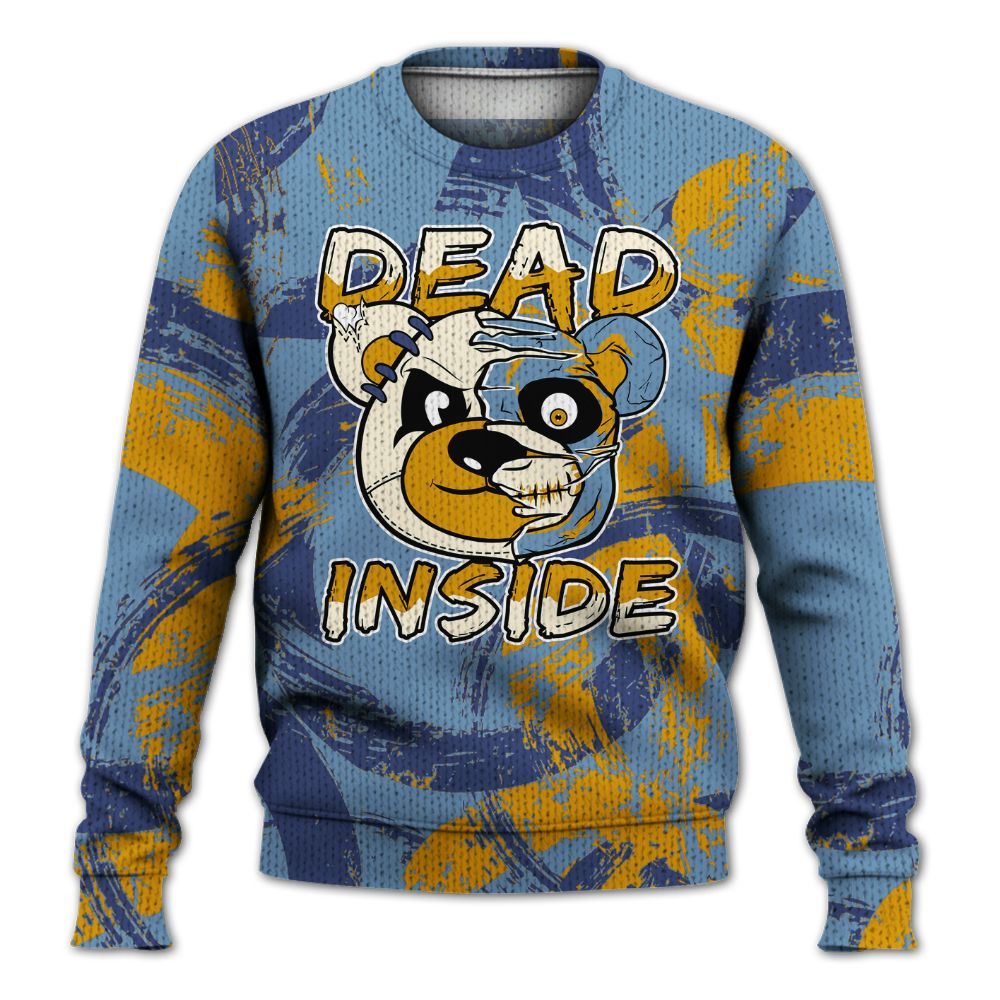 Knitted Sweater To Match High OG First In Flight 1s - Lifeless Bear Circle Slpash