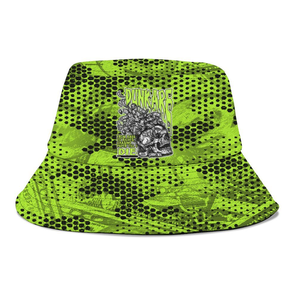 Bucket Hat To Match Air Force 1 Low Dance Volt - From Rags To Riches Graphic