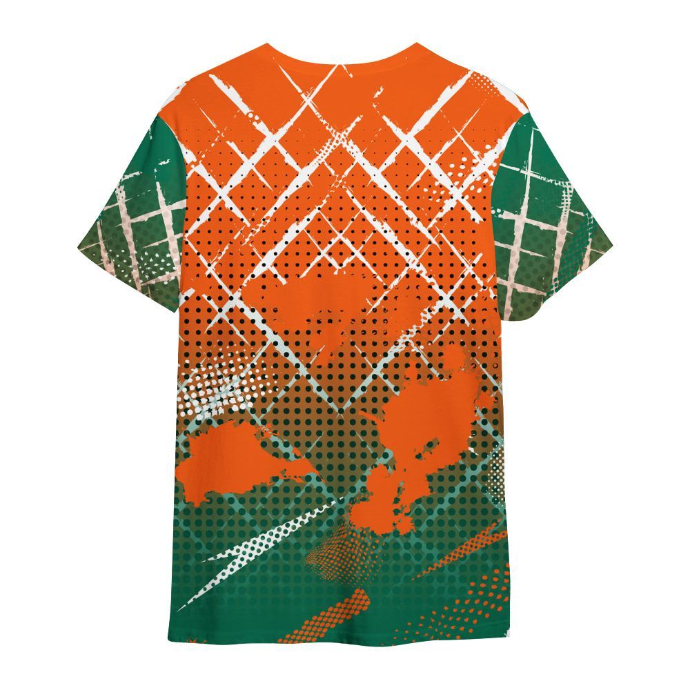 Shirt To Match SoleFly Sail Gorge Green 3s - Halftone Stand Business Dripping All Over Print