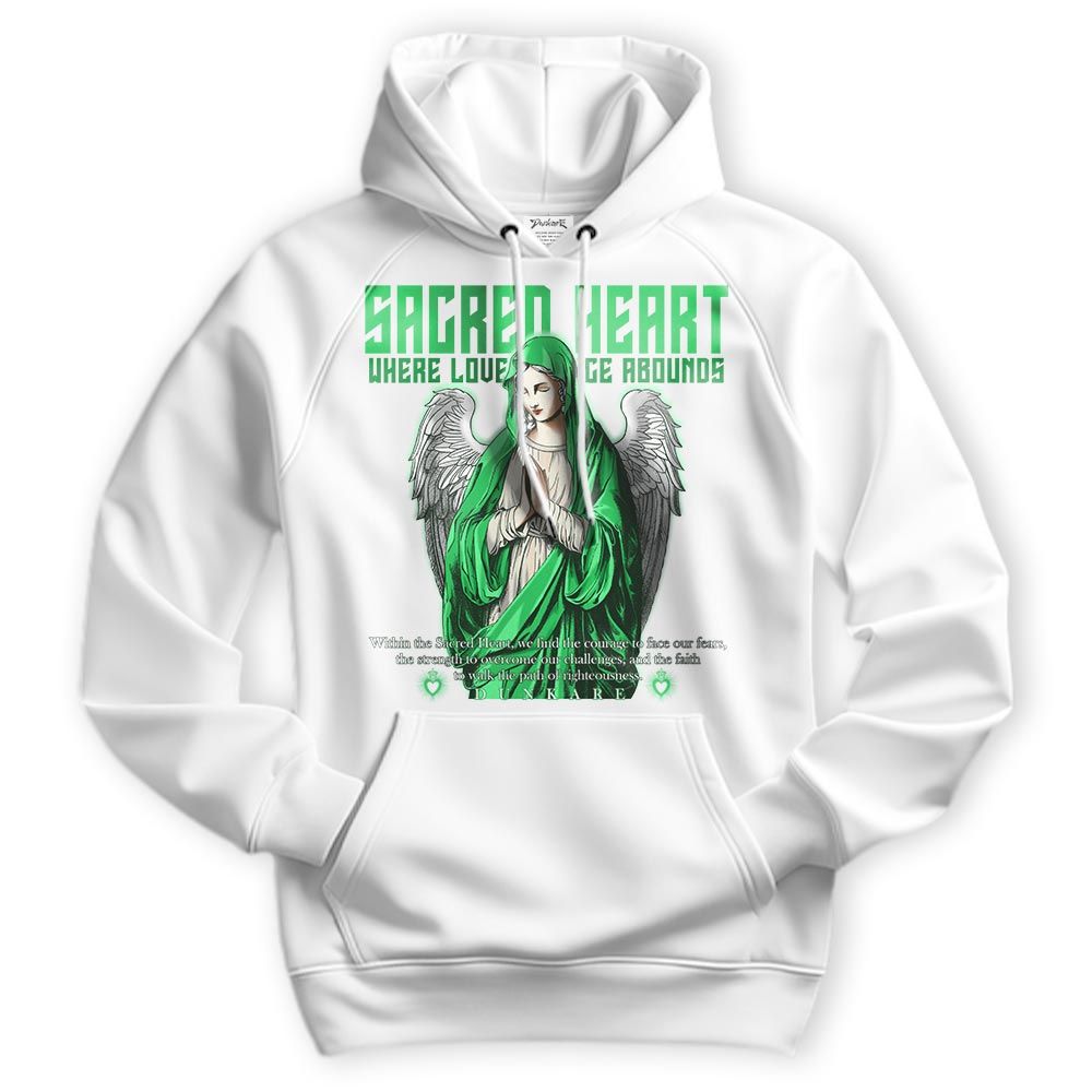 Sweatshirt To Match Hoodie Love's Grace, Lucky Green 5s Hoodie, To Match Sneaker Lucky Green 5s, Hoodie NCMD