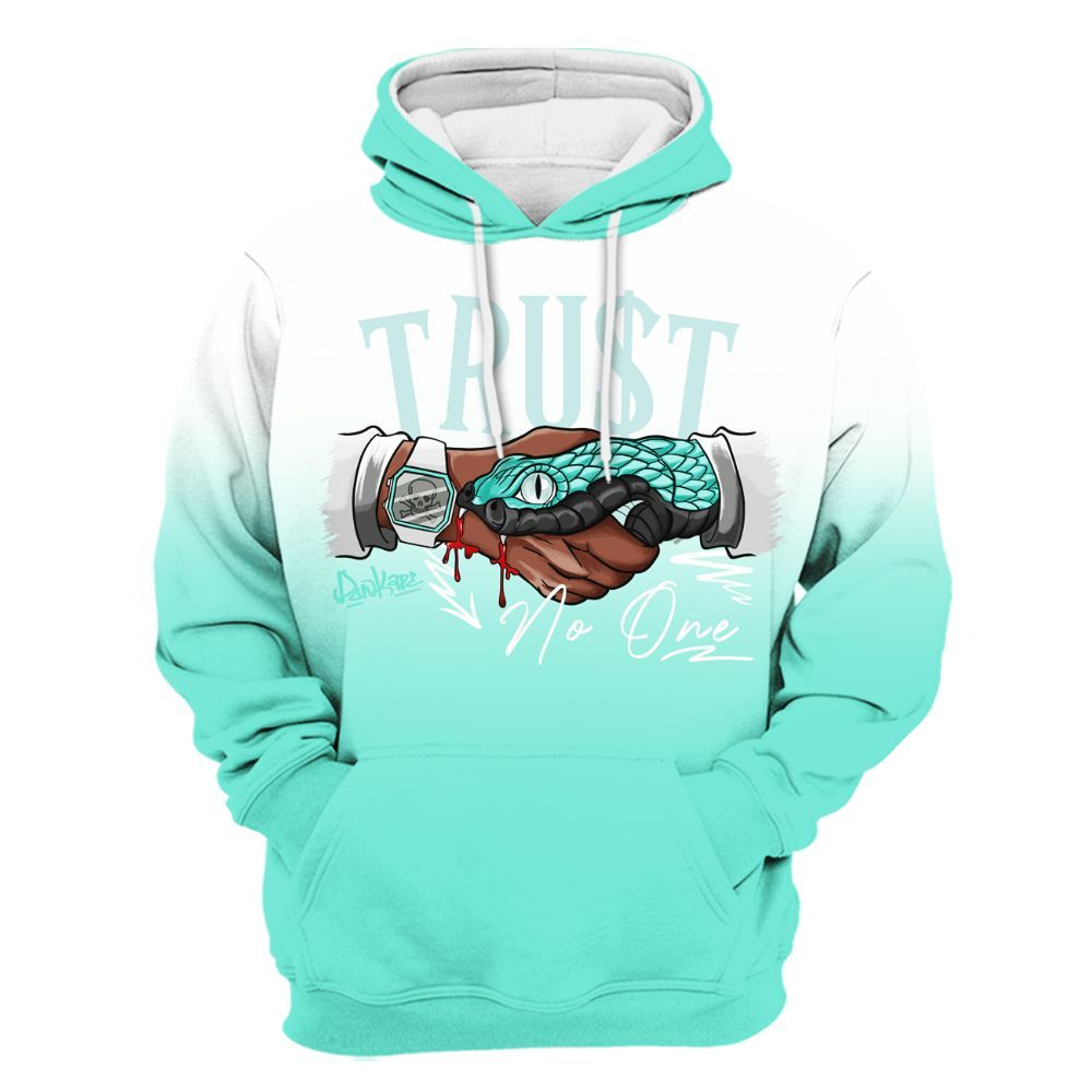 Hoodie To Match Retro Low Igloo 11s - Trust No One Drip All Over Print