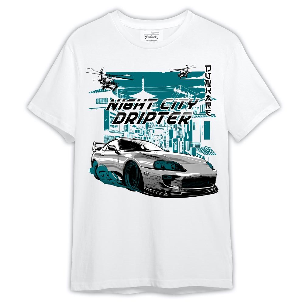 Shirt To Match Shirt Night City Dripter, Oxidized Green 4s T-- To Match Sneaker Oxidized Green 4s Graphic Tee 2404 LTRP