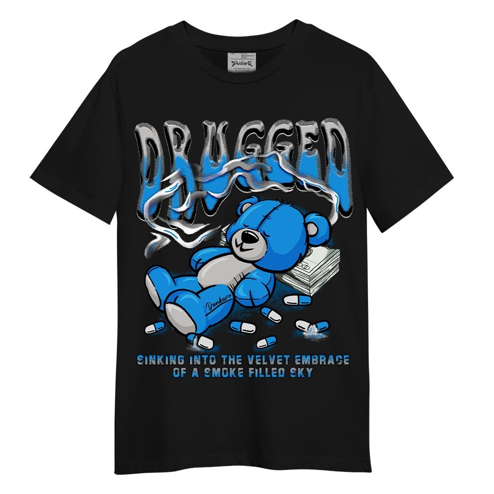 Shirt To Match Shirt Drugged, Military Blue 4s T-- To Match Sneaker Military Blue 4s, T-Shirt NCMD