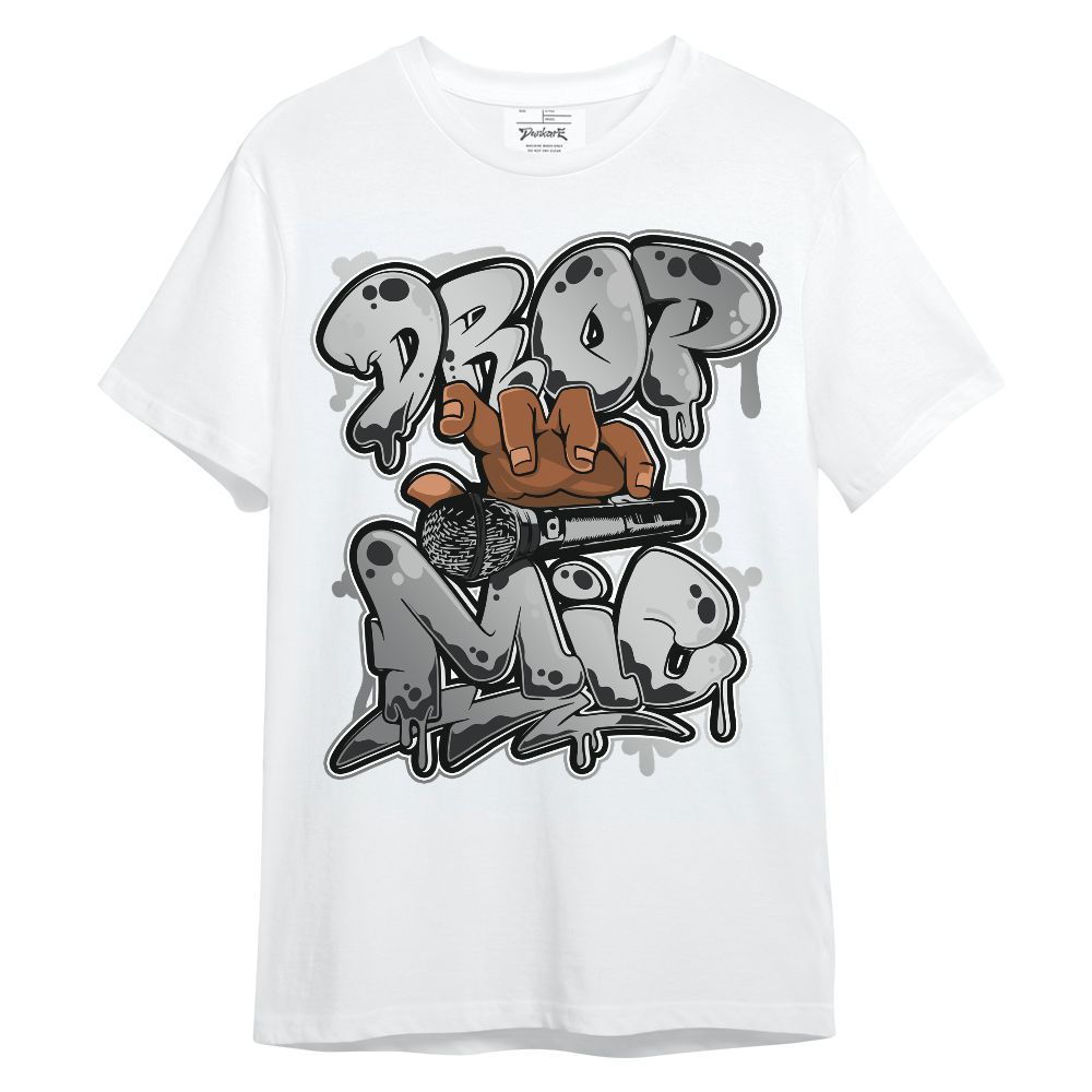 Shirt To Match Metallic Silver 14s - Drop Mic Unisex Shirt