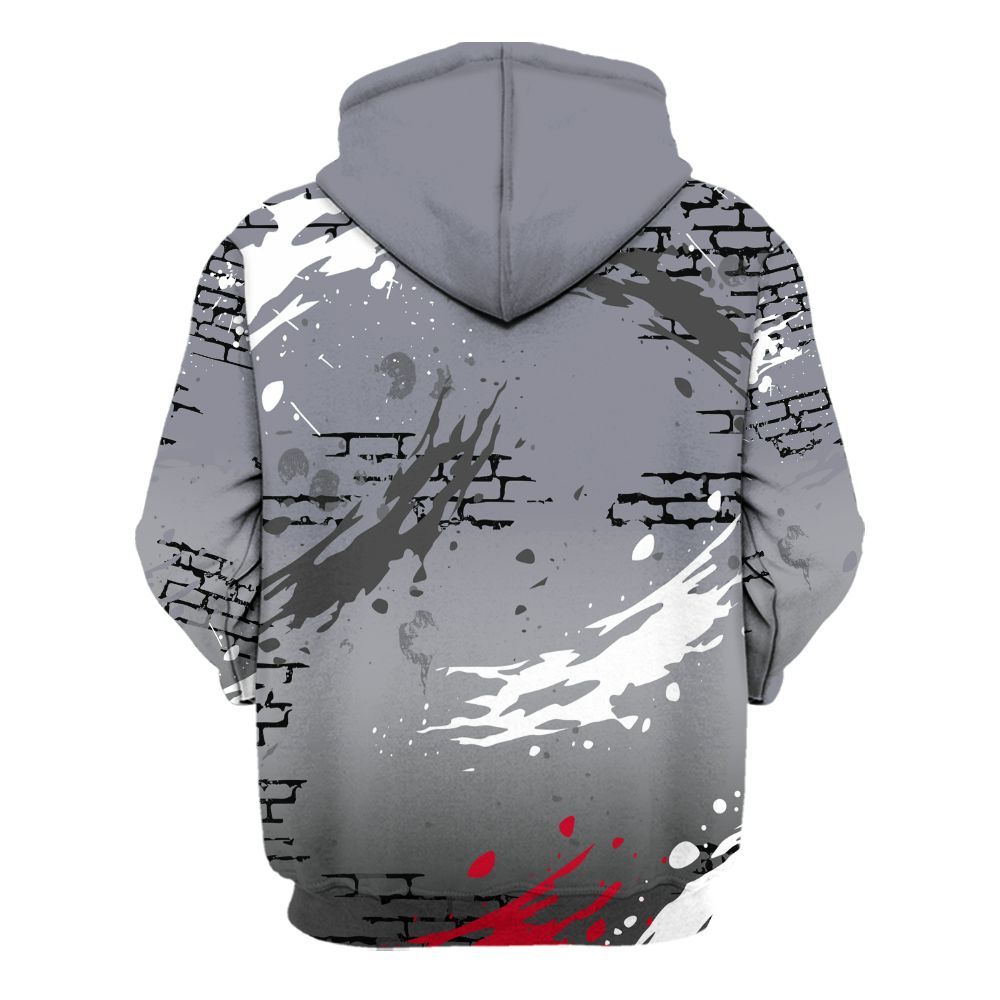 Hoodie To Match Retro Black Flint 13s - Values Of Loyalty Drip All Over Print