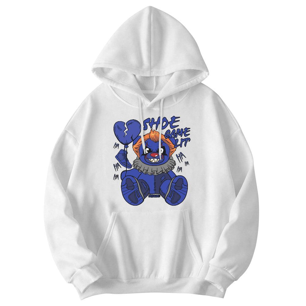 Sweatshirt To Match Air Max Plus Black Racer Blue - Shoe Game Bear Graphic