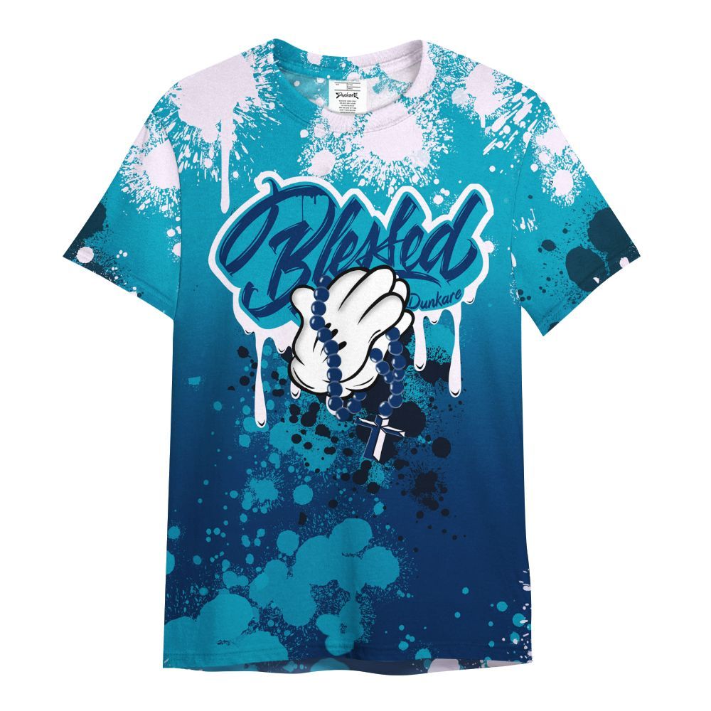 Shirt To Match Kobe 5 X-Ray - God Blessed Ink Drip All Over Print