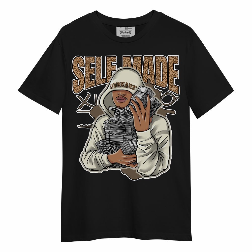 Shirt To Match Orewood Brown 3s - Selfmade Unqiue Unisex Shirt