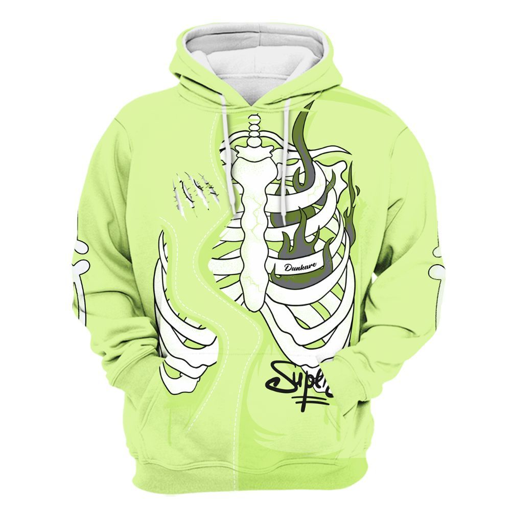 Hoodie To Match Smoke Grey Volt TR 1s - It's The Kick For Me All Over Print