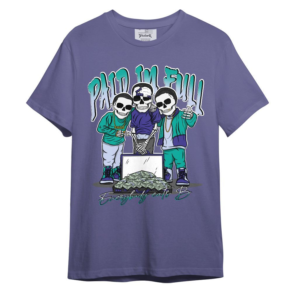 Shirt To Match Retro Grape 5s - Everybody Paid In Graphic