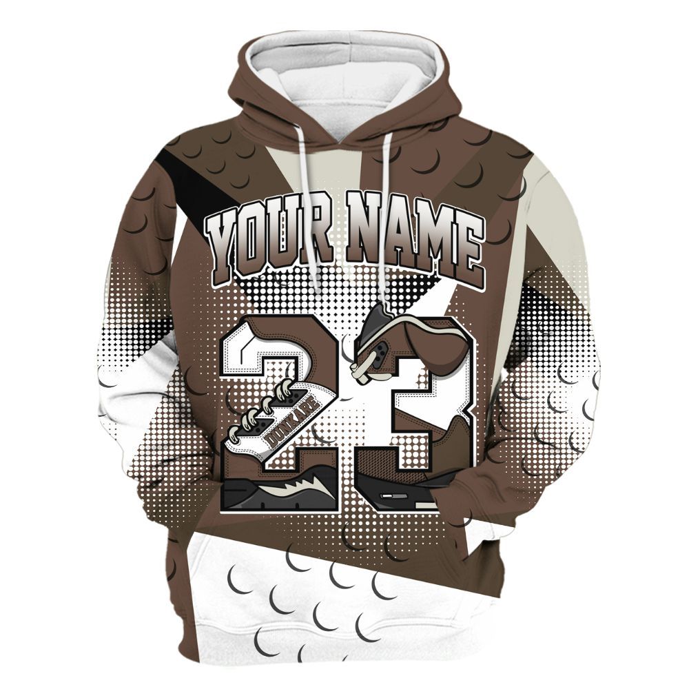 Hoodie To Match Palomino 1s - Poly Custom Name Number 23 5s All Over Print
