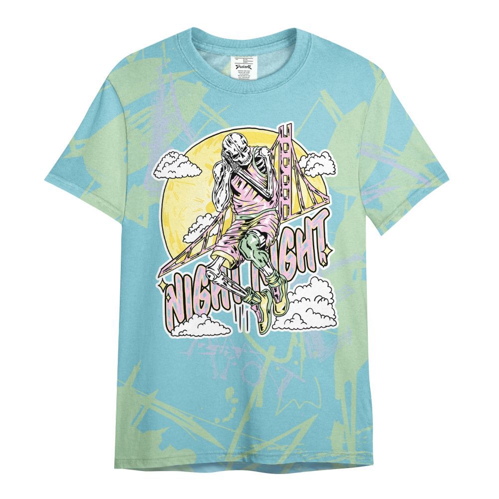 Shirt To Match SB Dunk Low Visty - Seeya Skeleton Messyz All Over Print