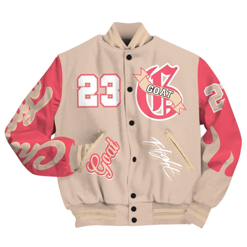 Varsity Jacket To Match Birds Of Paradise 4s - The G.O.A.T Streetwear All Over Print