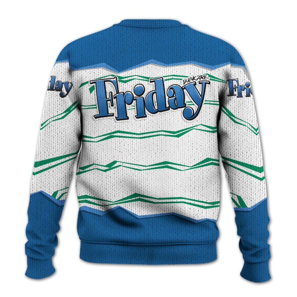 Sweater To Match 95 Big Bubble Slate - Friday Movie 90s TV Graphic