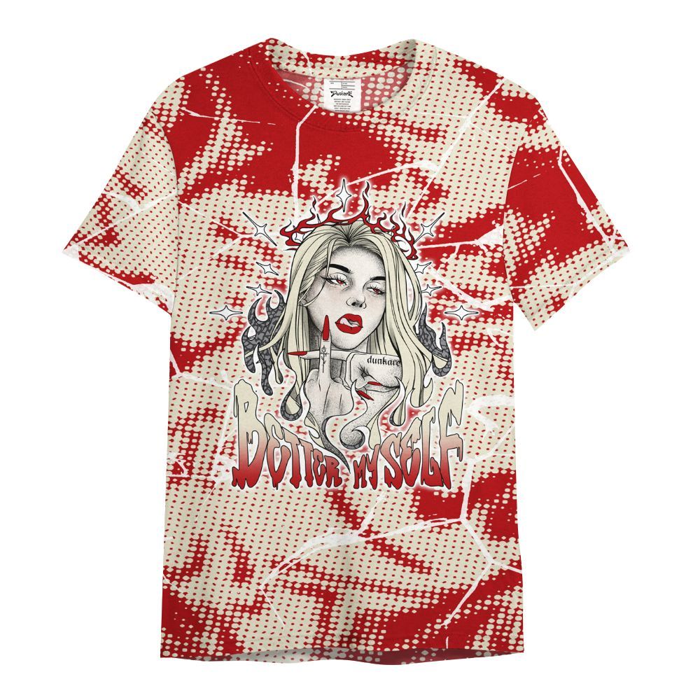 Shirt To Match Cement Grey 3s - My-Self Crack Unique All Over Print